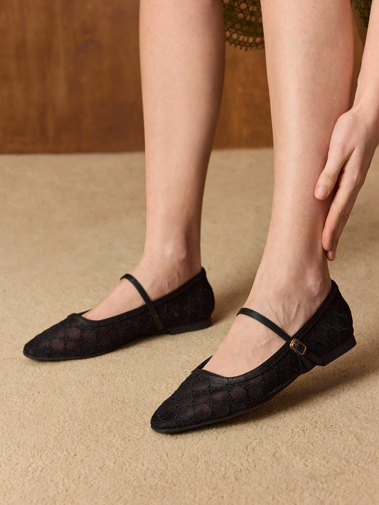 Ayla Ballet Mesh Flats