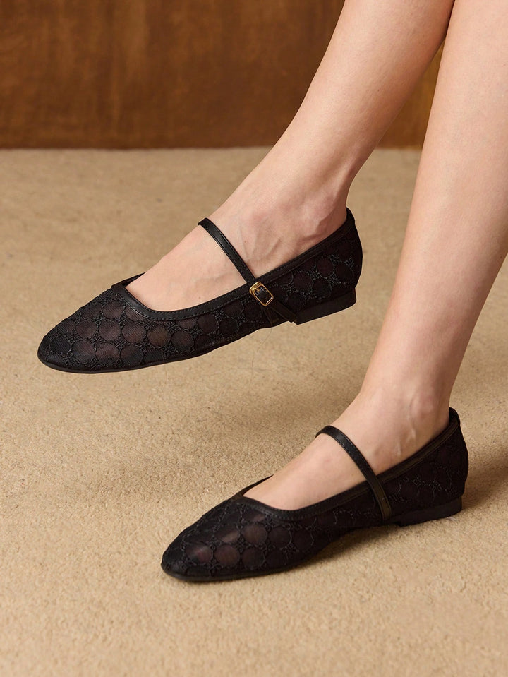 Ayla Ballet Mesh Flats