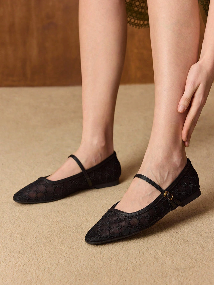 Ayla Ballet Mesh Flats
