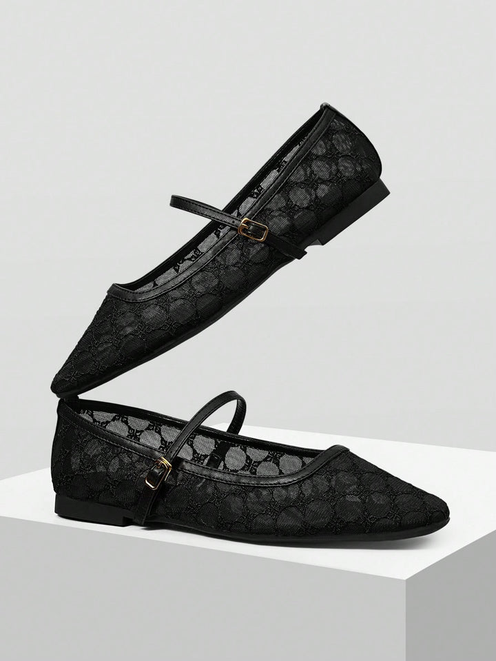 Ayla Ballet Mesh Flats