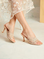Celeste Mesh Heels