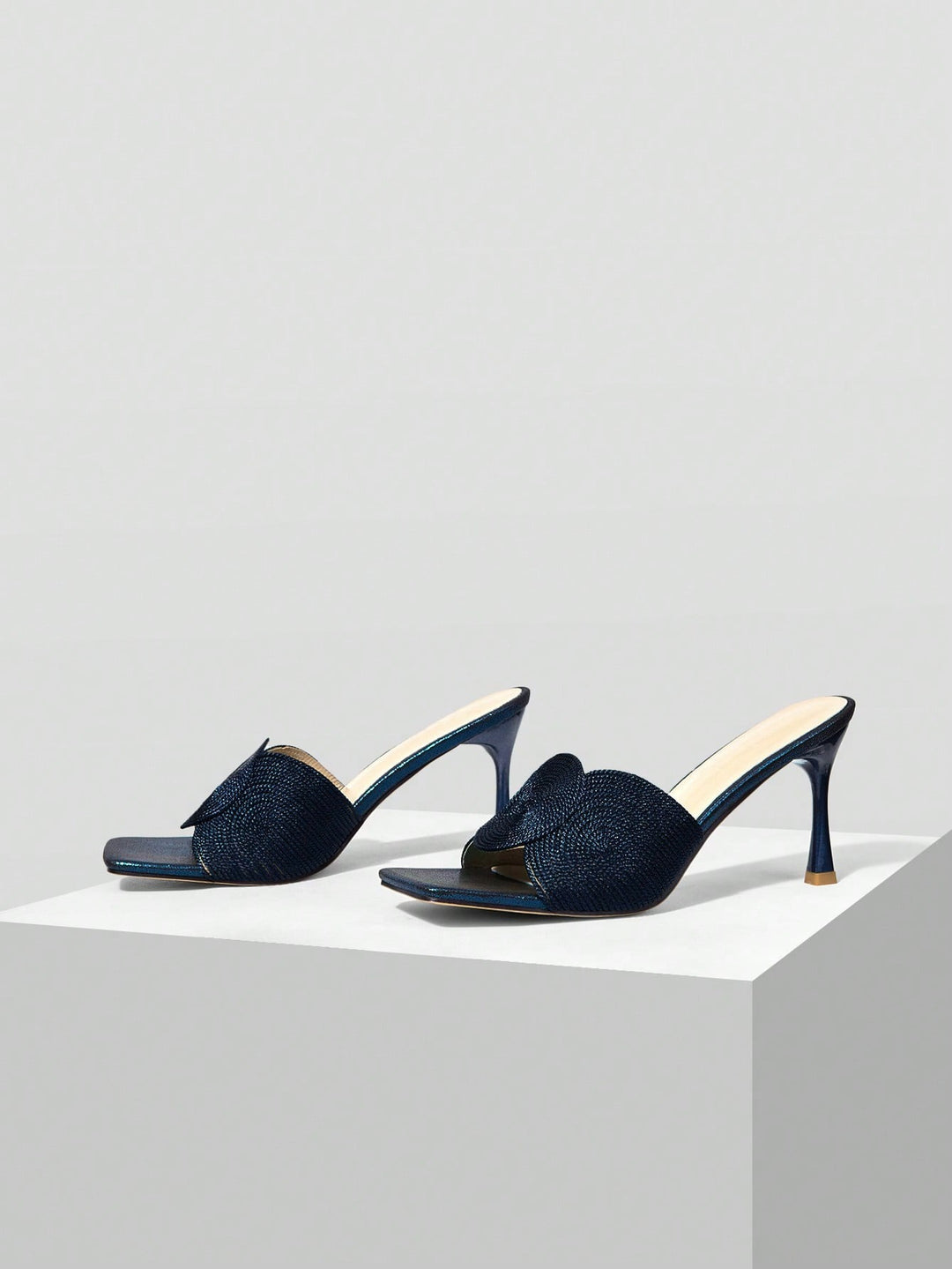 Sienna Square Toe Heels
