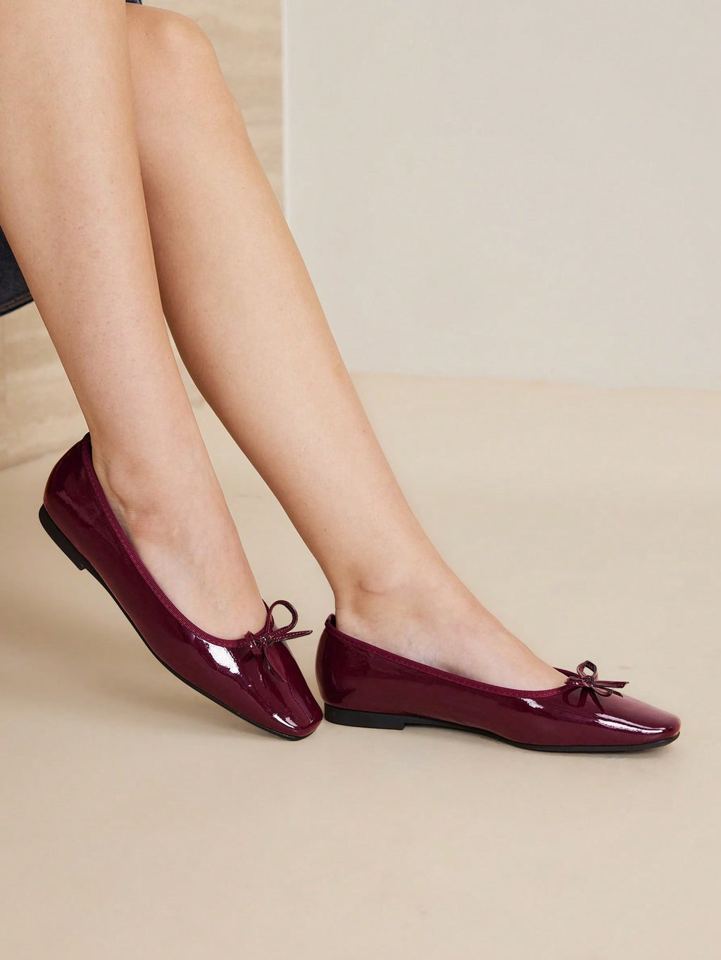 Aria Bow Flats