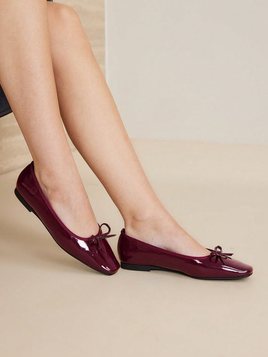 Aria Bow Flats