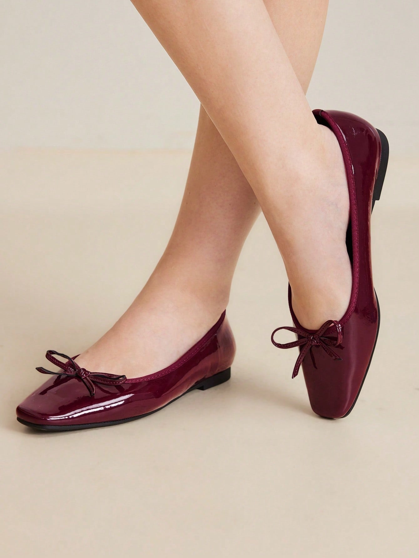 Aria Bow Flats