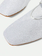 Zarina Crystal Ballet Flats